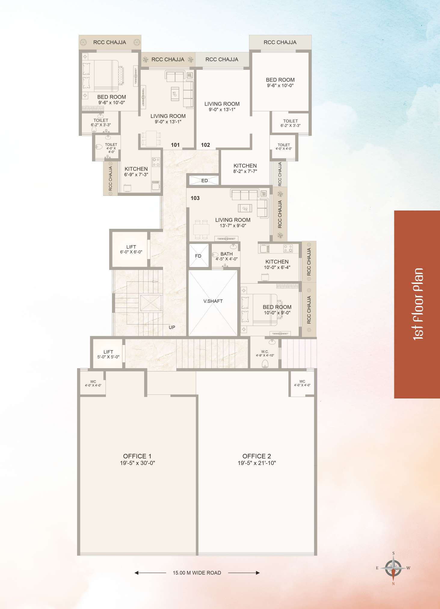 JKS Cloud Castle Floor Plans