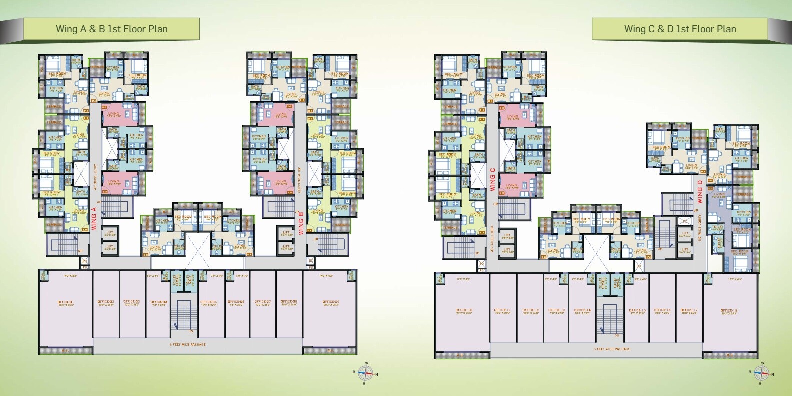 JMJ Sun City Floor Plans