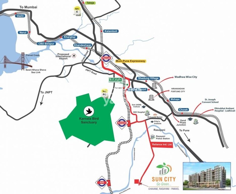 JMJ Sun City Location Image