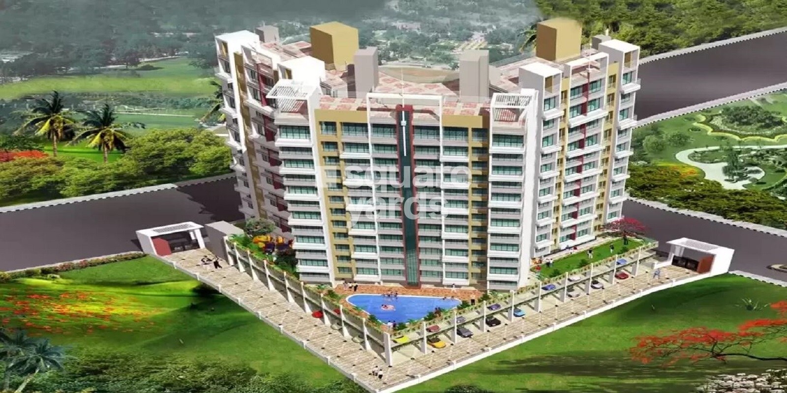 Juhi Greens residential project in Seawoods
