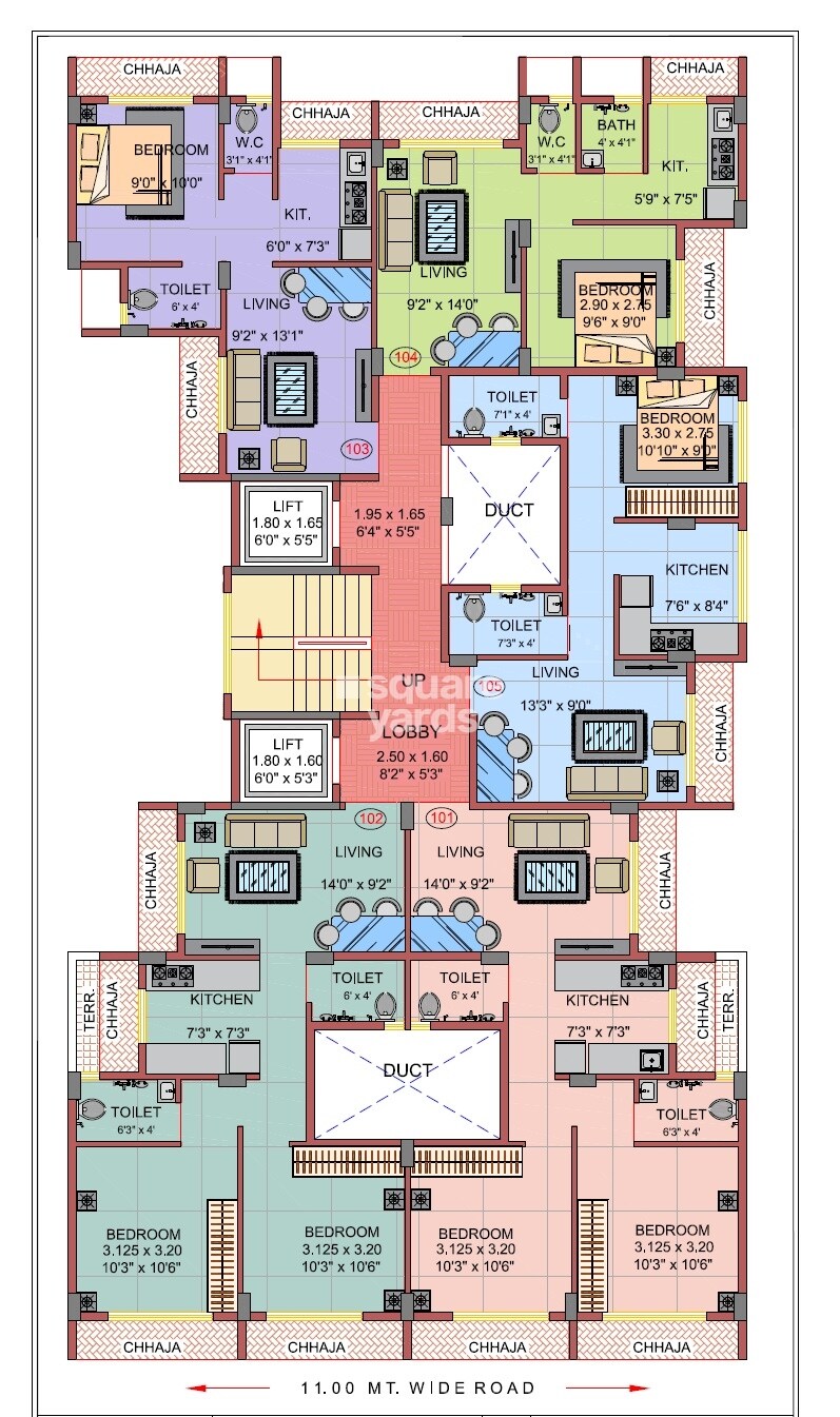Jupiter Royal Floor Plans
