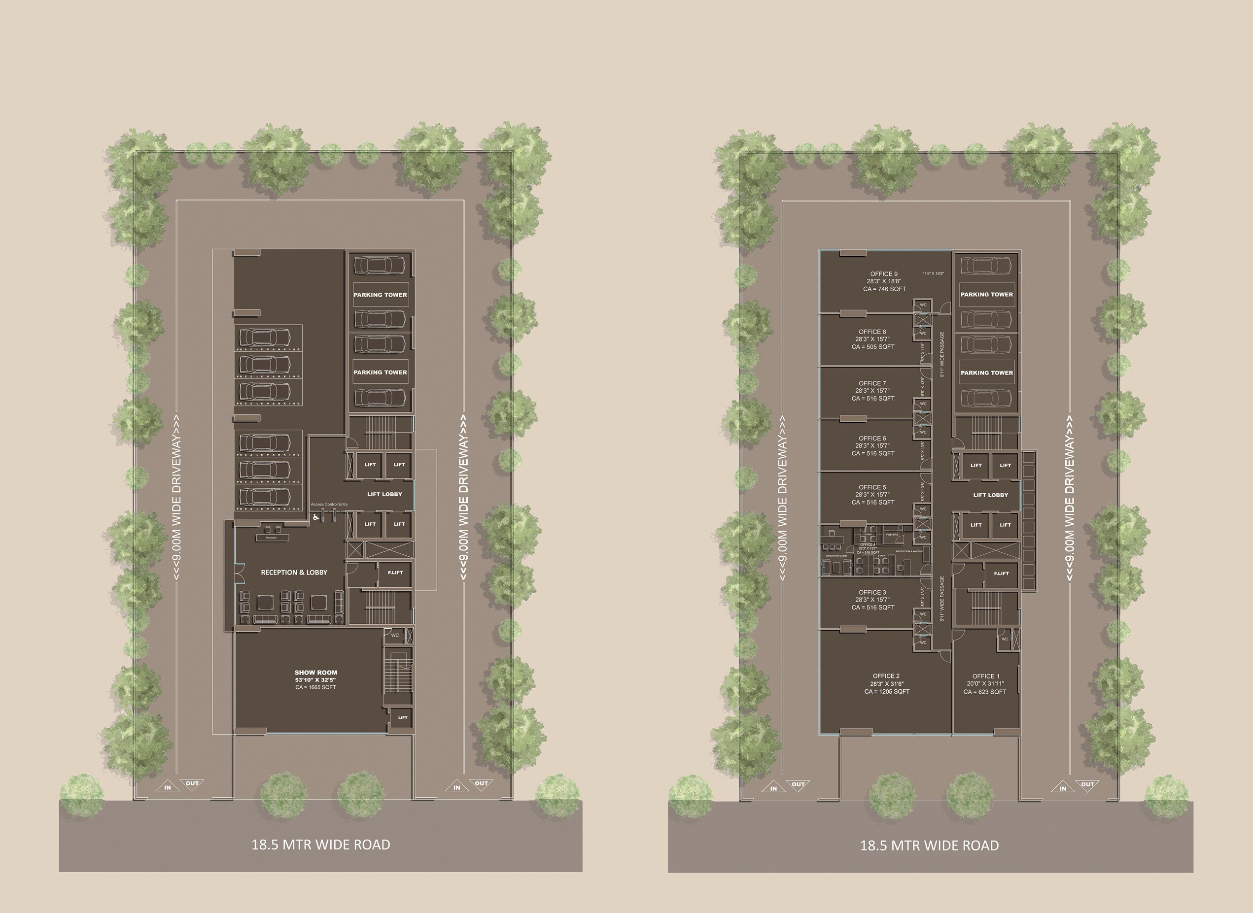 Kaamdhenu Growth Master Floor Plans
