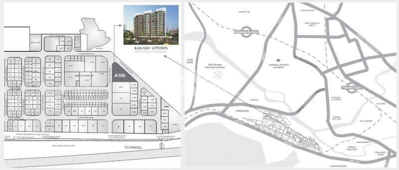 kailash uptown project location image1