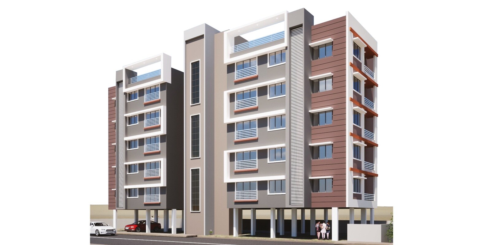 Kalash Ambika Residency residential project in Varasoli