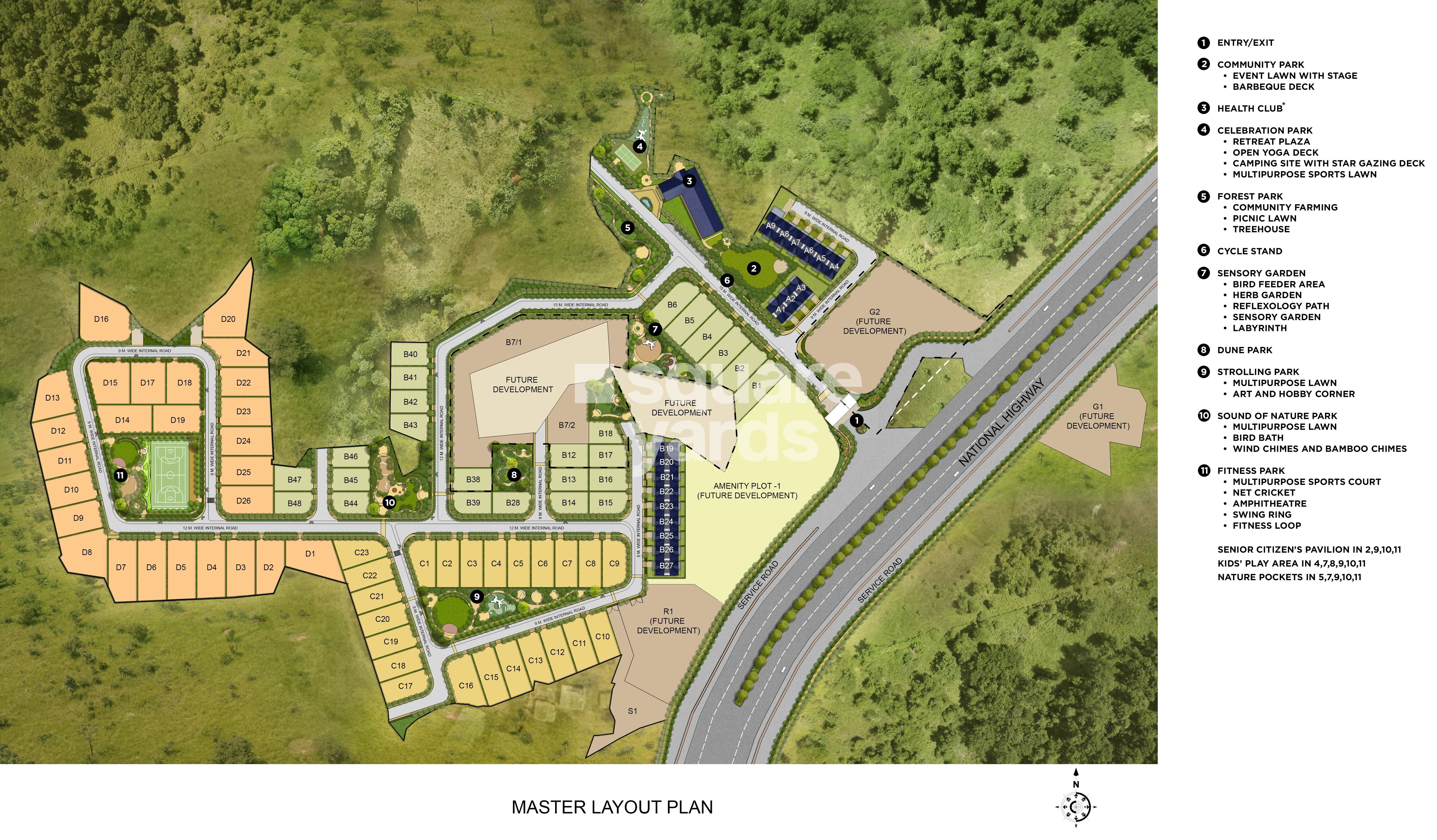 Kalpataru Aria Master Plan Image 1