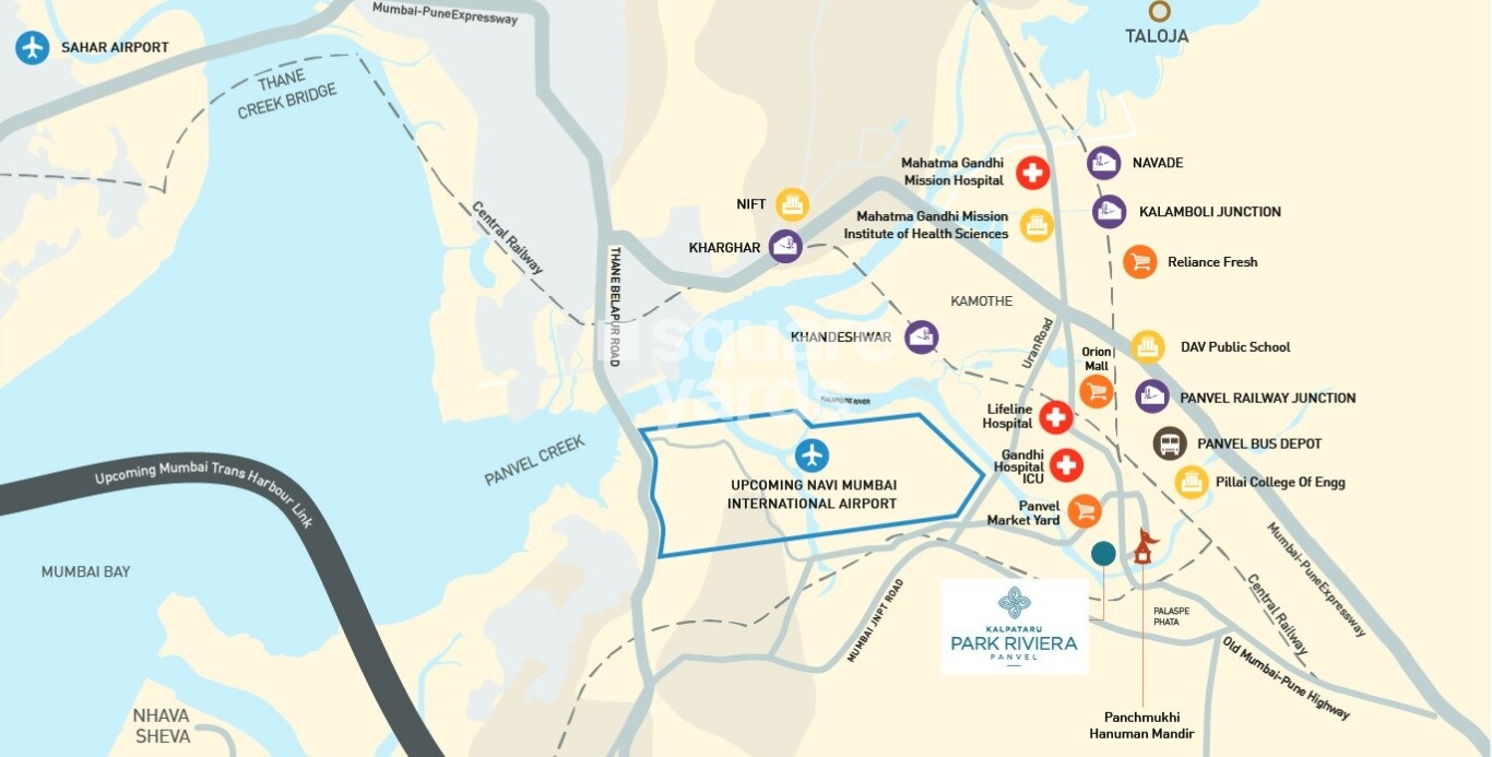 Kalpataru Park Riviera Location Image