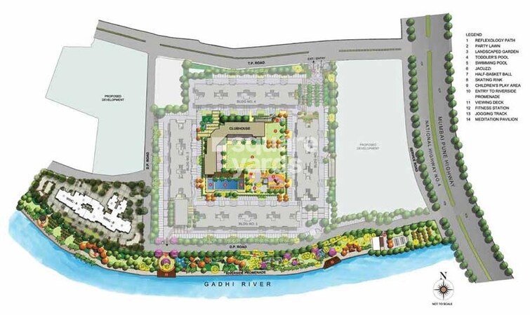 Kalpataru Riverside Master Plan Image