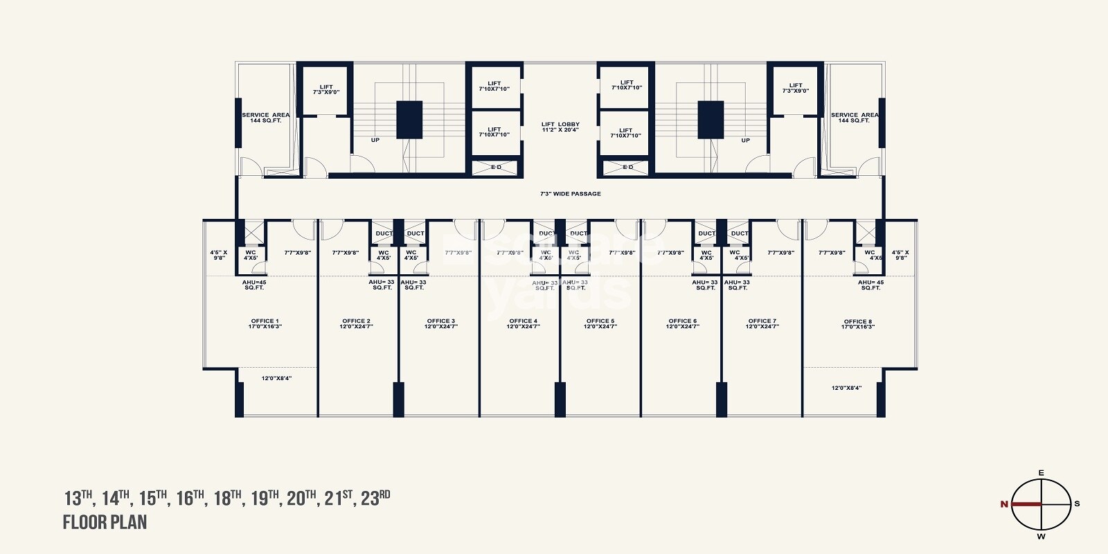 Kamdhenu 23 West Floor Plans 5