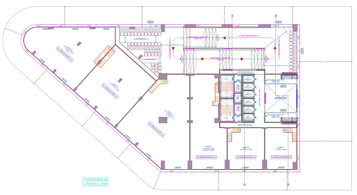 Kamdhenu Center One Floor Plans
