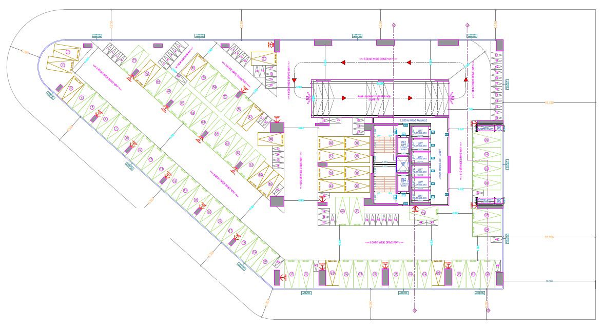Kamdhenu Center One Floor Plans