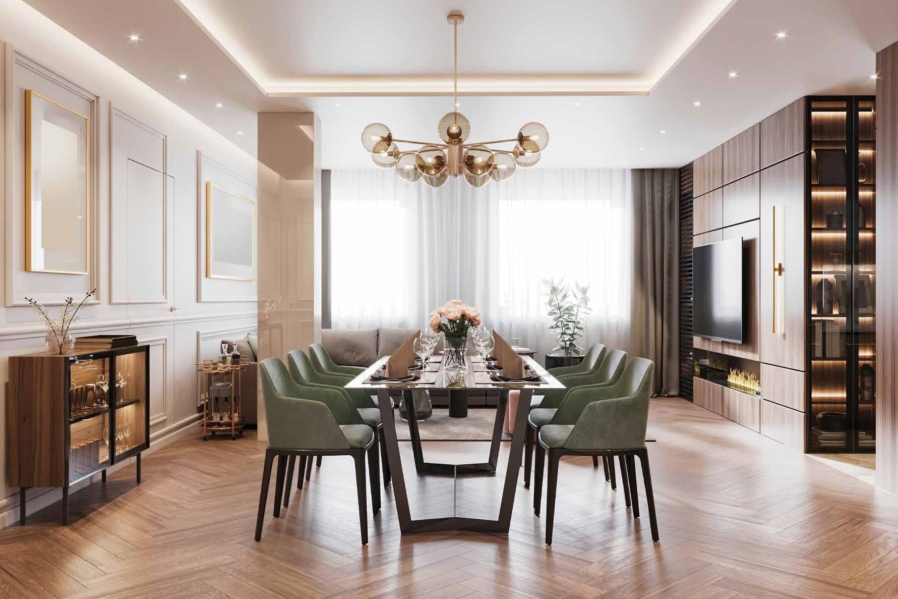 Kamdhenu Crown Apartment Interiors 3