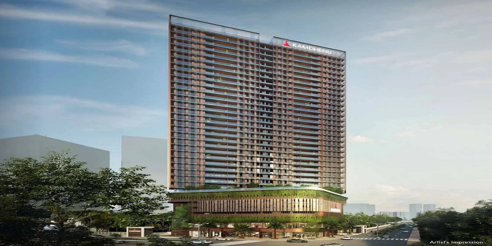Kamdhenu Crown residential project in Sector 19 Sanpada