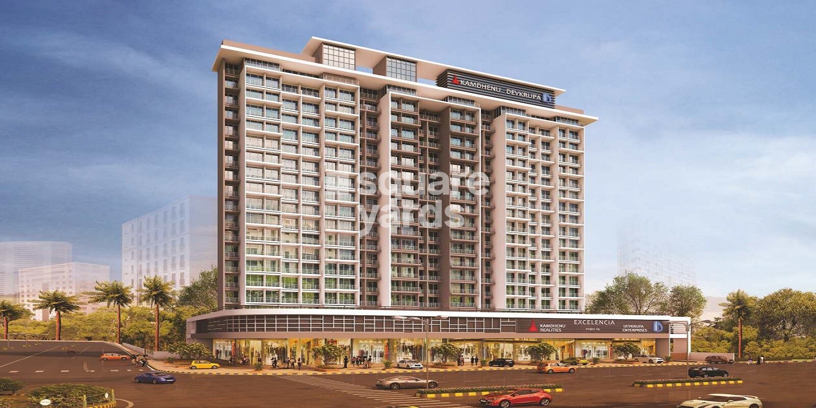 Kamdhenu Excelencia residential project in Dronagiri