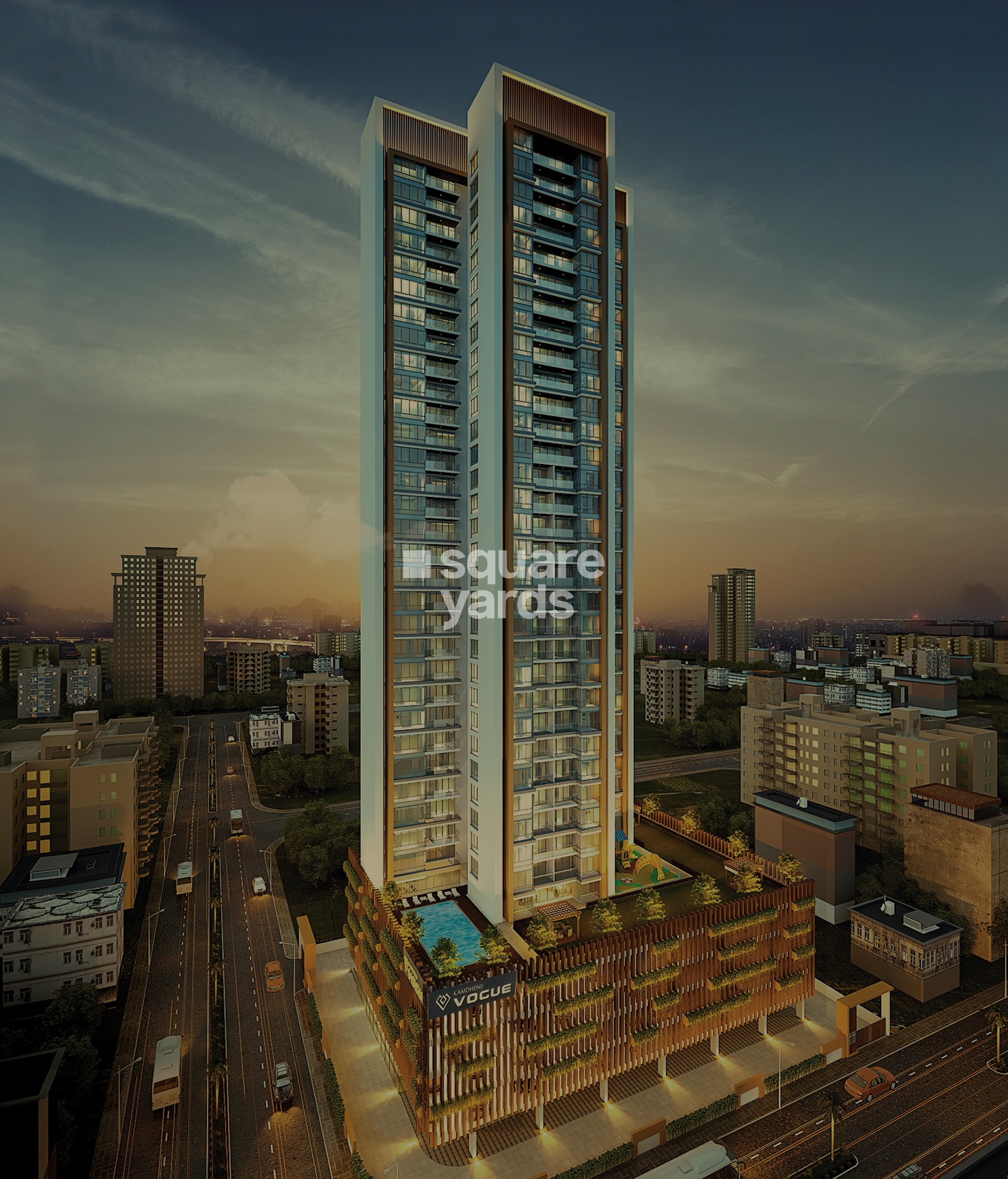 Kamdhenu Vogue Tower View