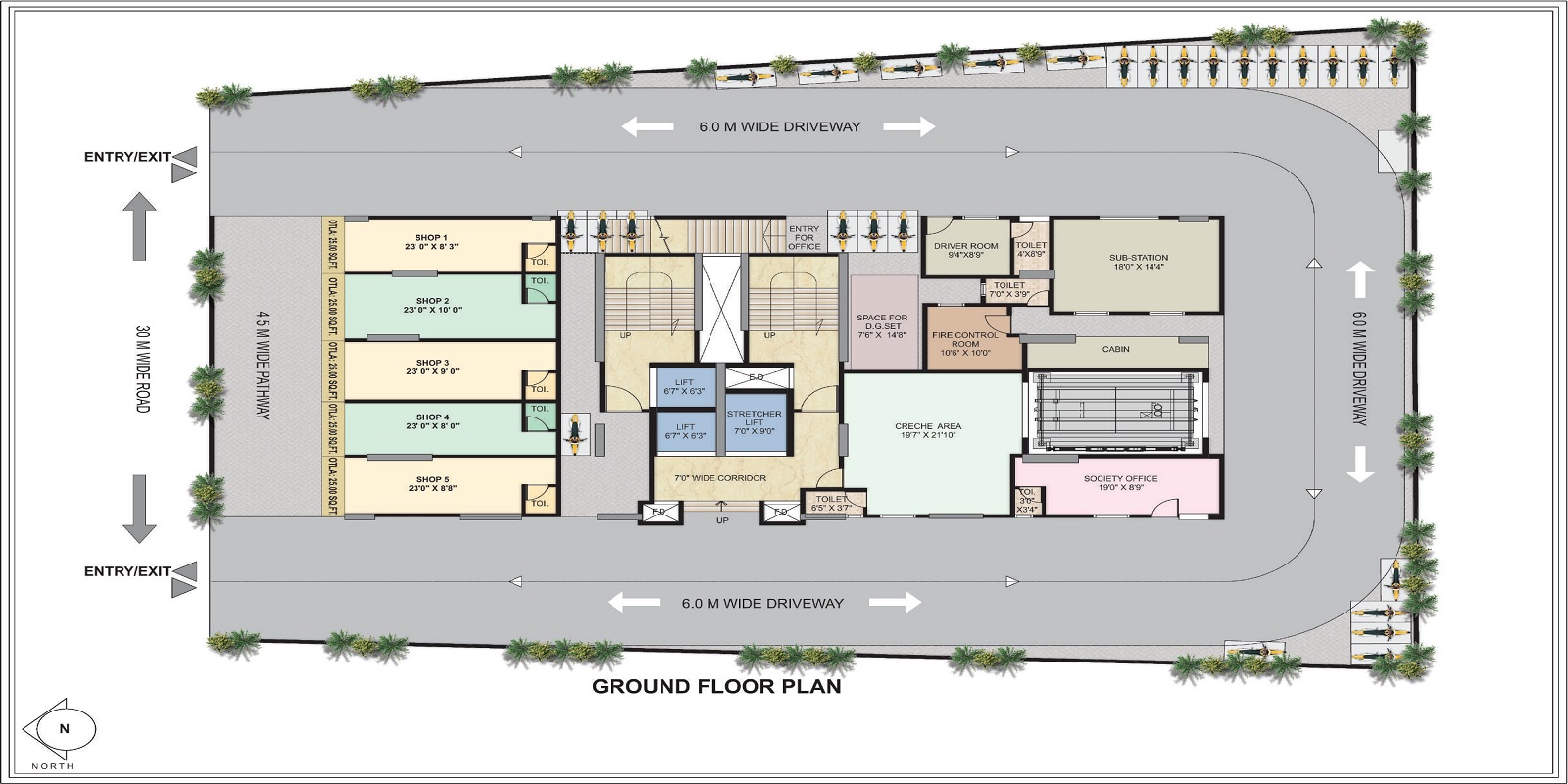 Kamdhenu Zenith Floor Plans