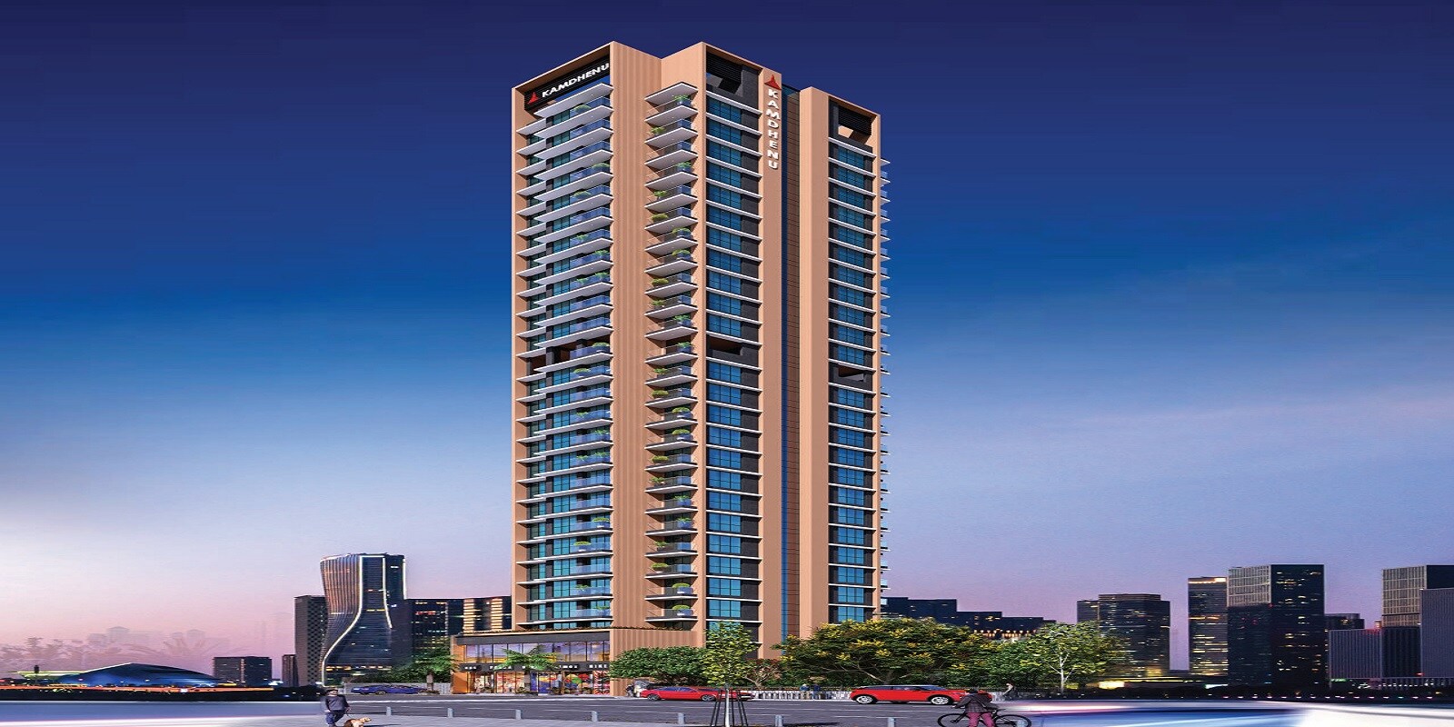 Kamdhenu Zenith residential project in Sector 12 Nerul