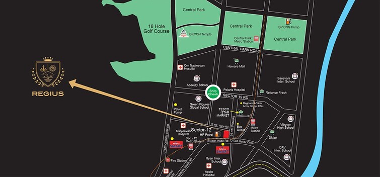 Kasturi Regius Location Image 1