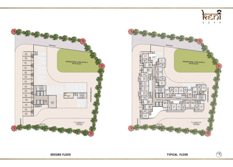 Keni City Floor Plans