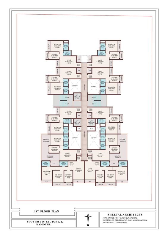Kesari Height Floor Plans
