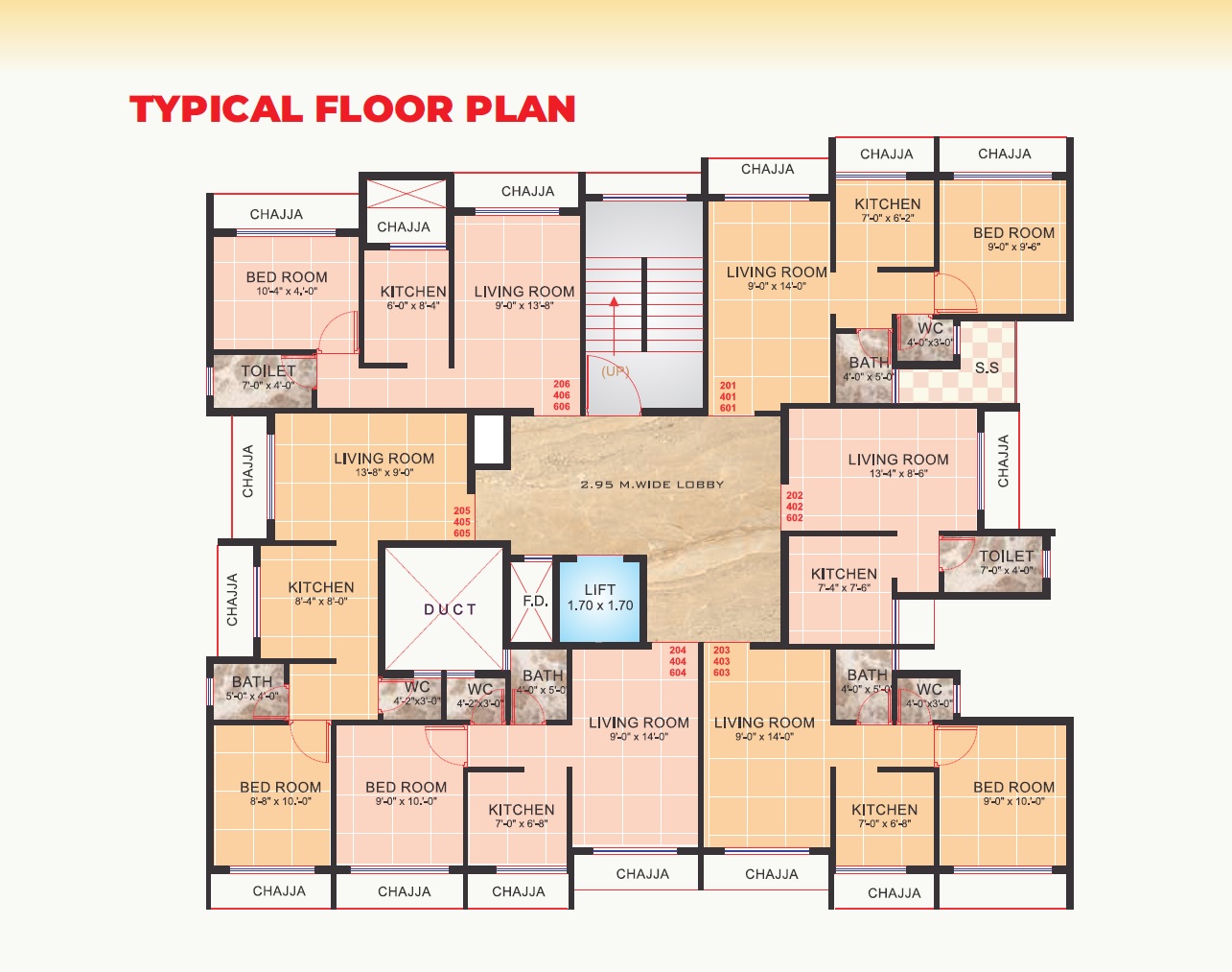 Kewat Goodwill Dynasty Floor Plans