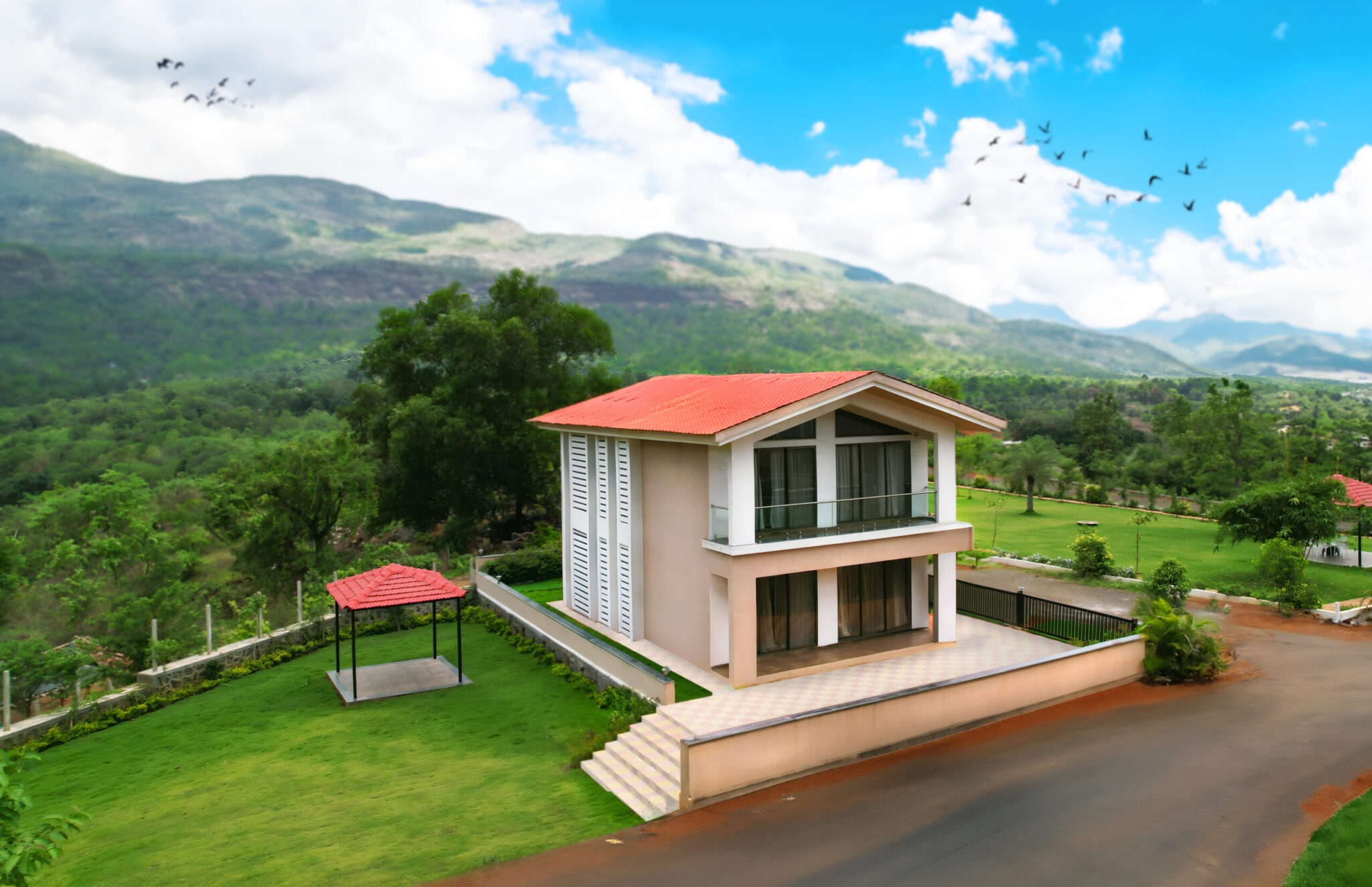 Kirtiraj Jambrung Valley Villa View