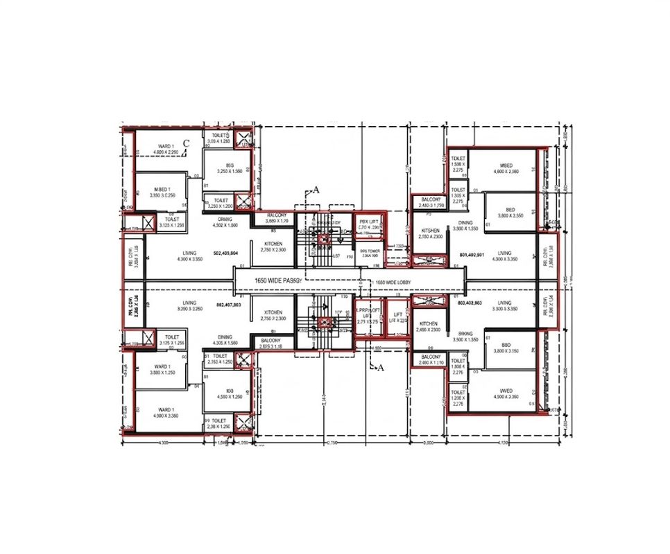 KK Ishwar Arena Floor Plans