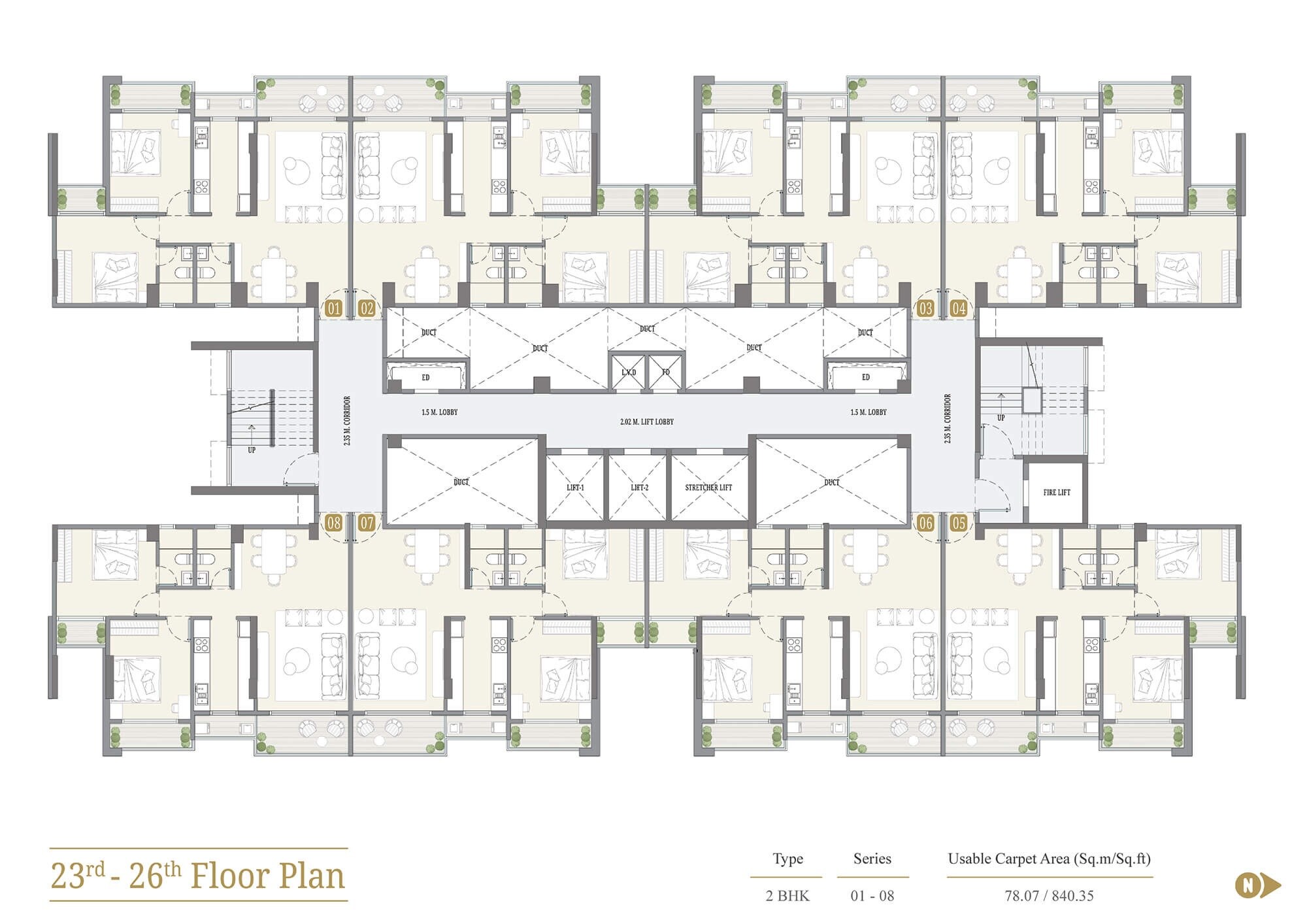 Kolte Patil La Vita Floor Plans 1