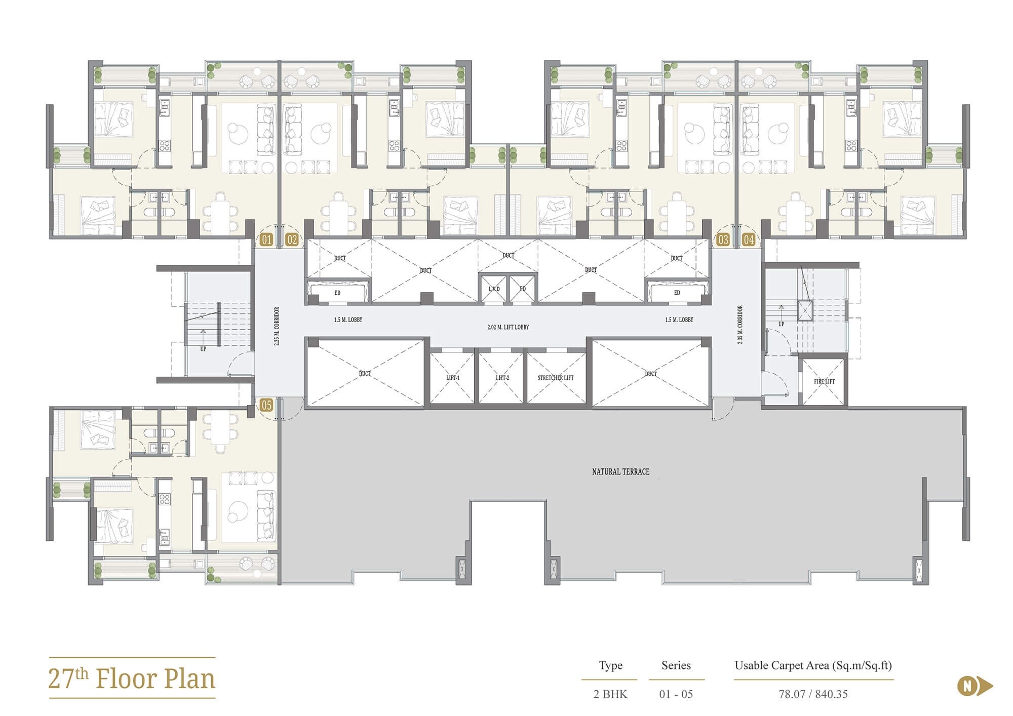 Kolte Patil La Vita Floor Plans 2