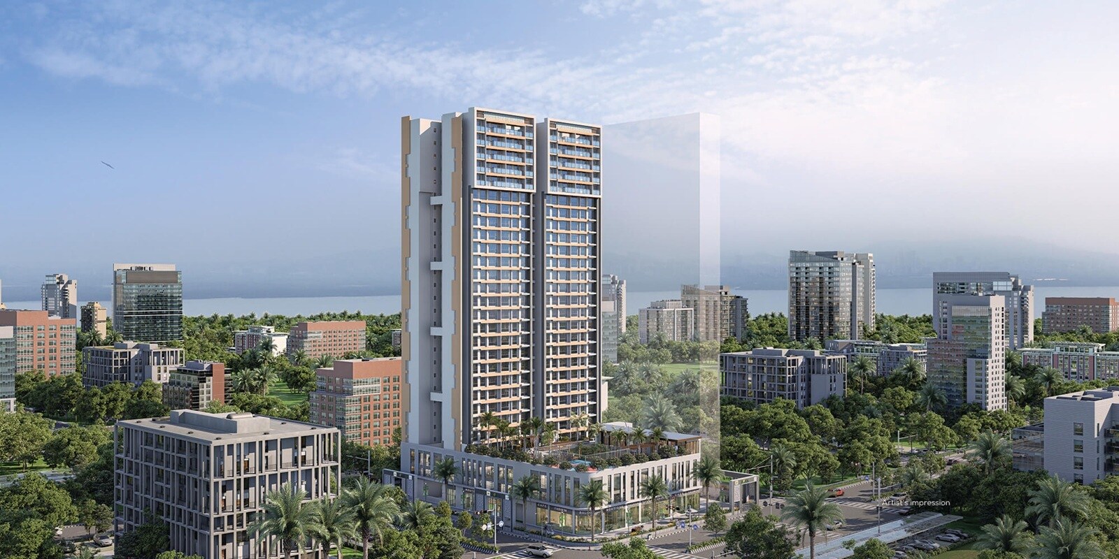 Kolte Patil La Vita residential project in Sector 2 Vashi