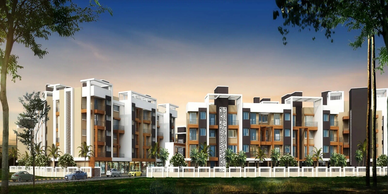 Konnark Meadows residential project in Taloja