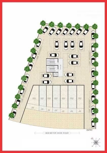 Krishna Paradise Apartment Master Plan 1