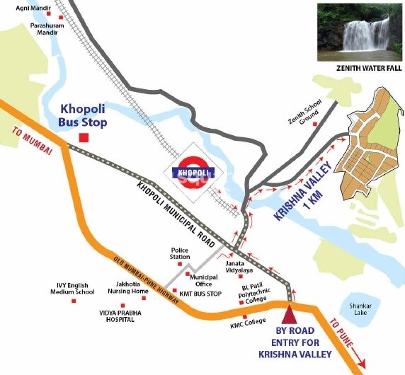 Krishna Valley Navi Mumbai Location Image