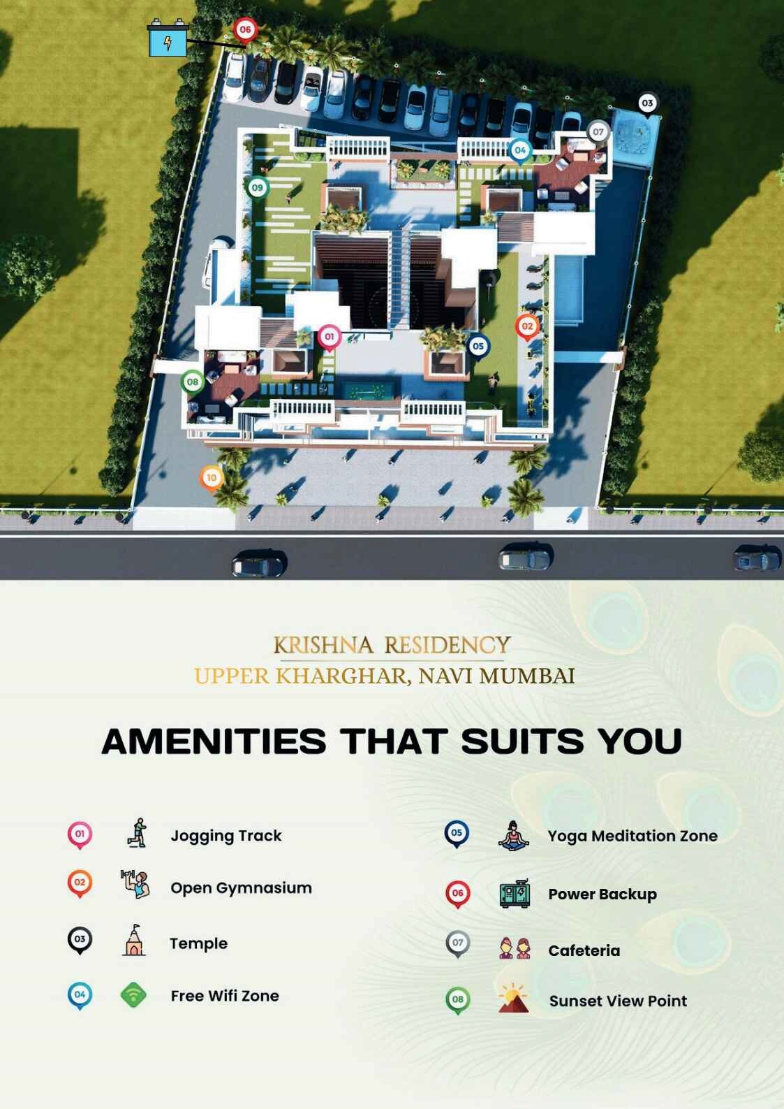 Krsnaas Krishna Residency Master Plan 1