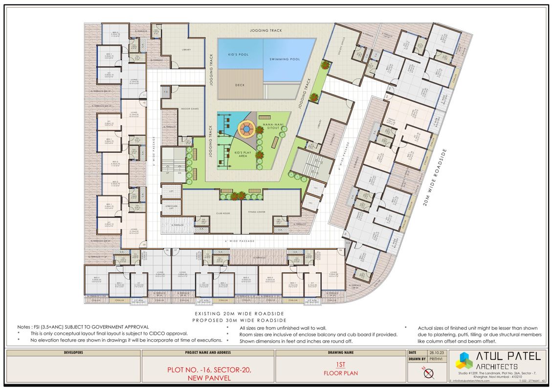 KT Saras Vatika Floor Plans