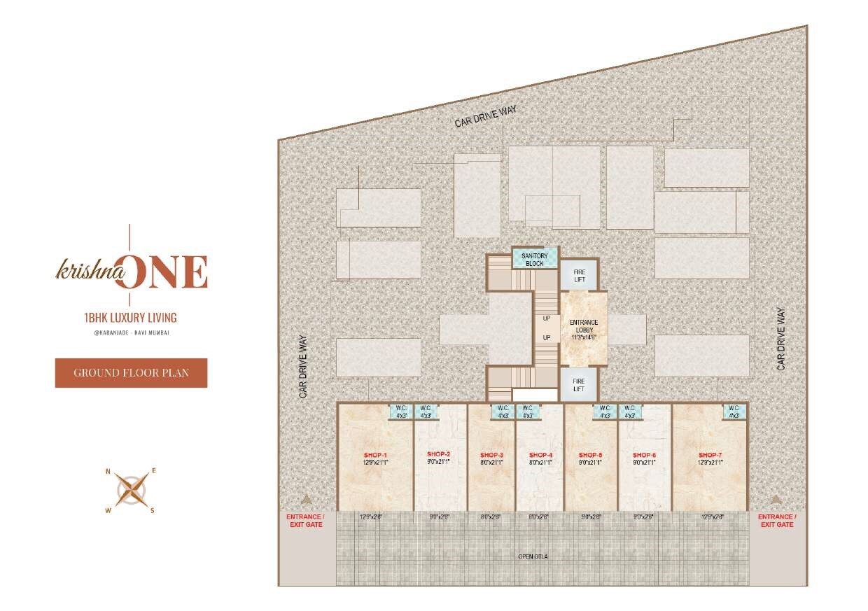 Kuber Krishna One Floor Plans 1