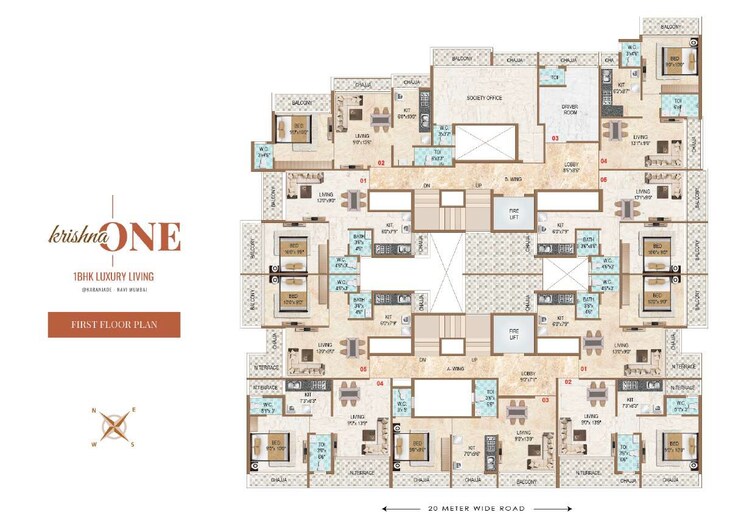 Kuber Krishna One Floor Plans 2