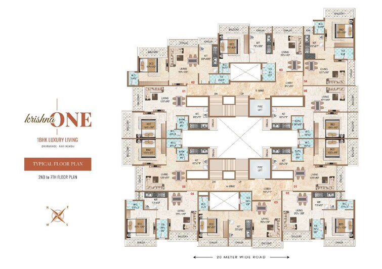 Kuber Krishna One Floor Plans 3