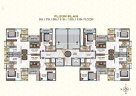 Kumar Surbhi Sangeeta CHS Floor Plans