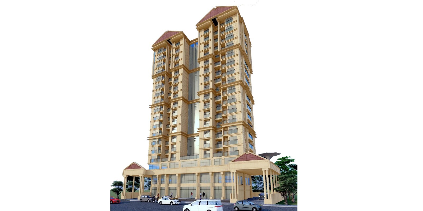 Kumar Surbhi Sangeeta CHS residential project in Sector 2A Airoli