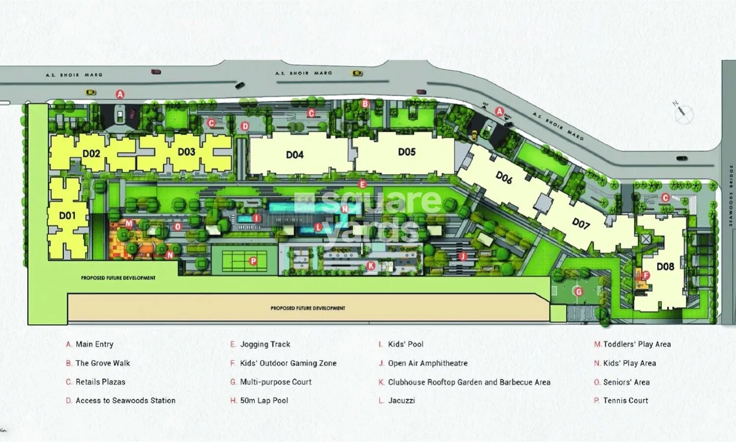 L&T Seawoods Residences Phase 2 Master Plan 1