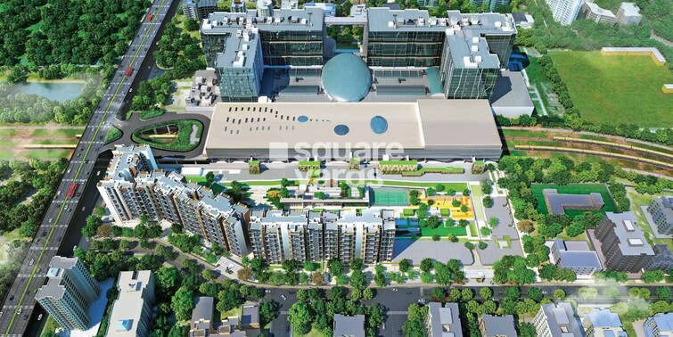 L And T Seawoods Residences Tower View 4