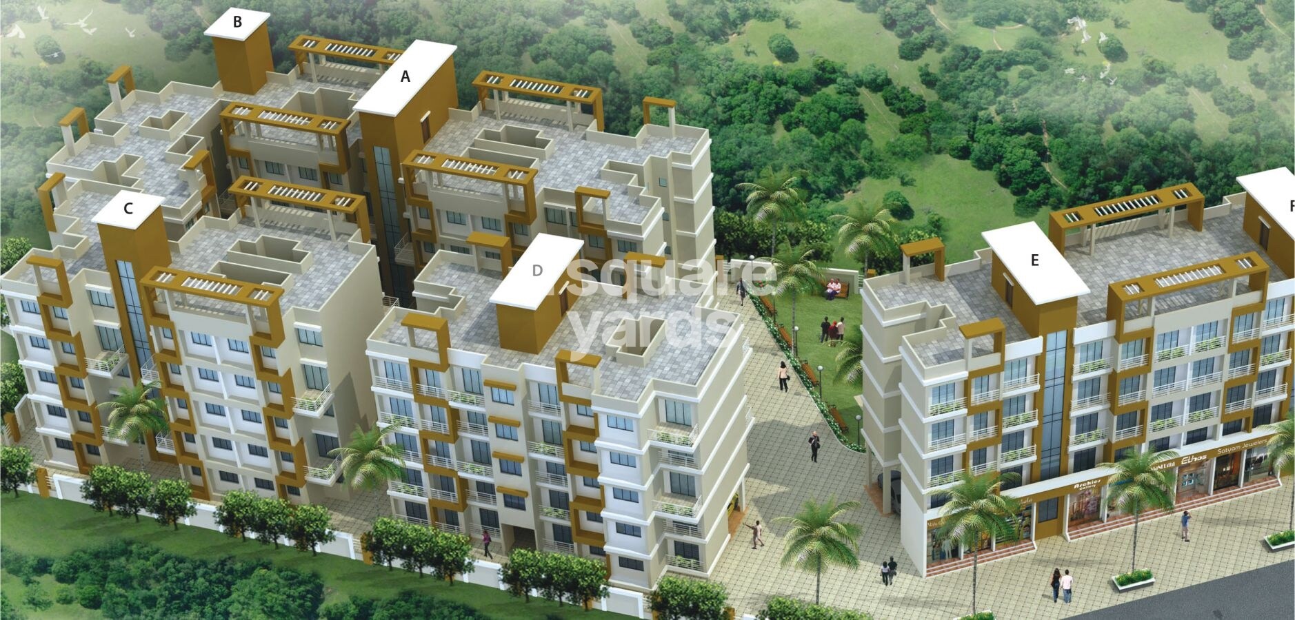 LA Arihant Harmony Tower View