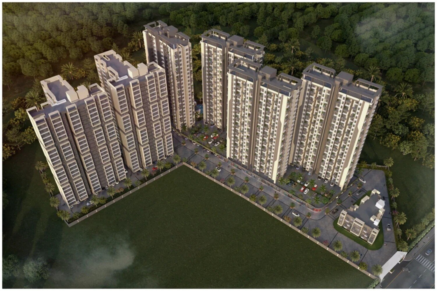 La Mer One Tower View