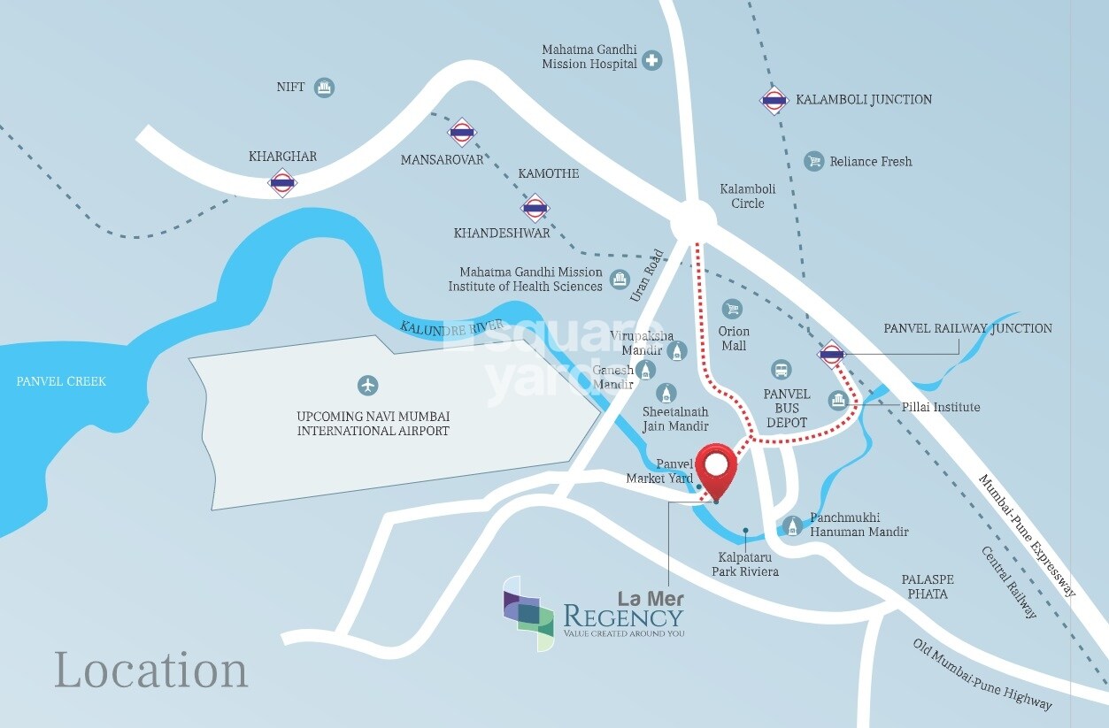 La Mer Regency Location Image