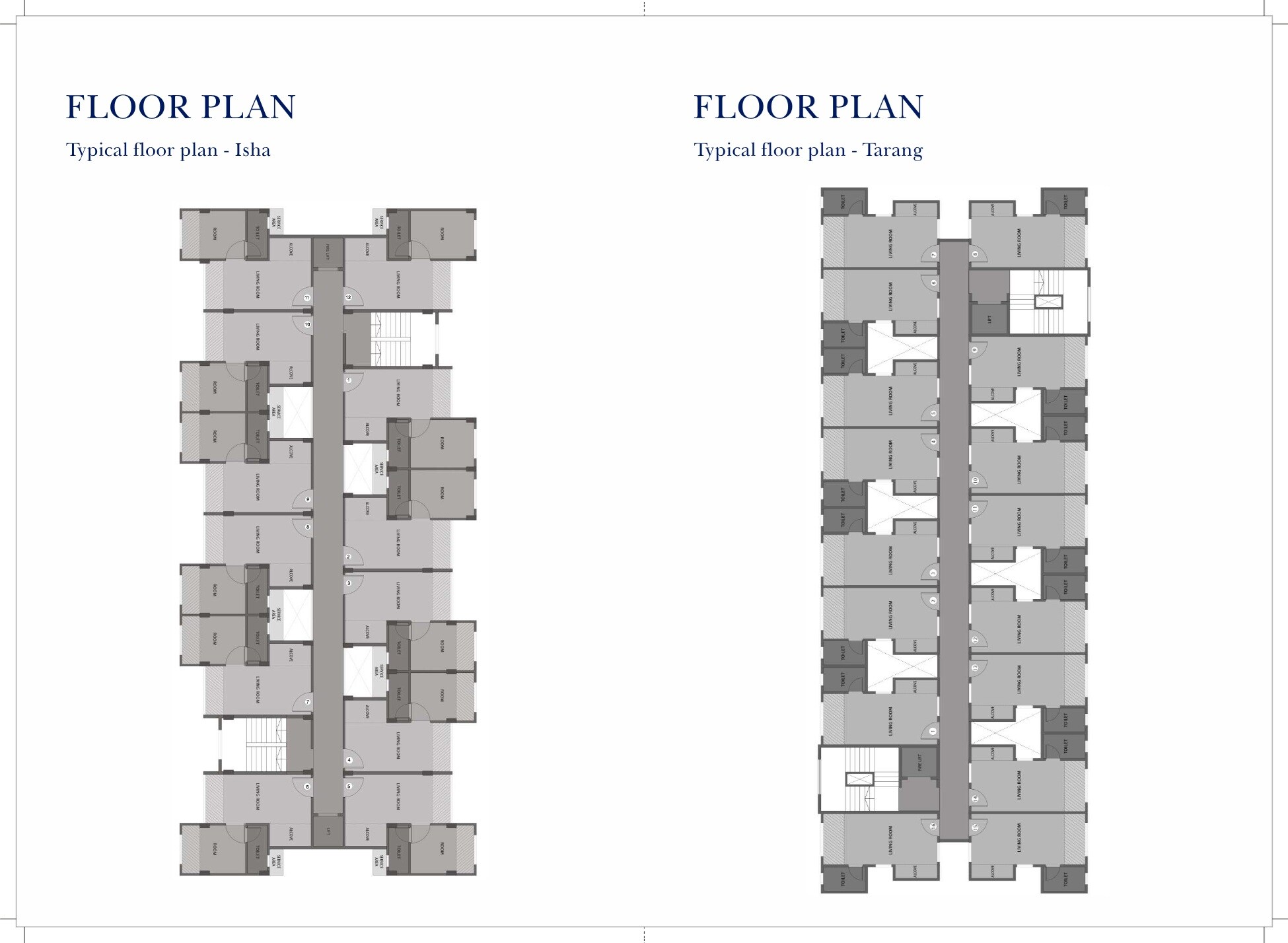 Labdhi Umang Floor Plans