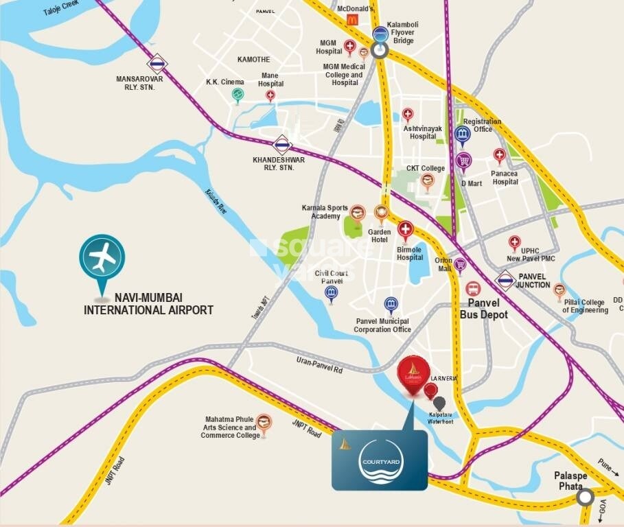 Lakhani Courtyard Location Image