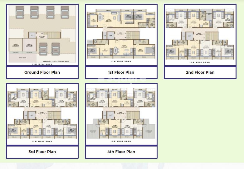 Lakshadeep Jupiter Floor Plans