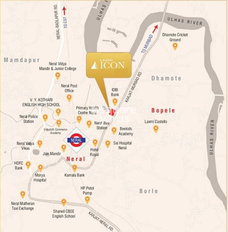 Laxmi Icon Location Image