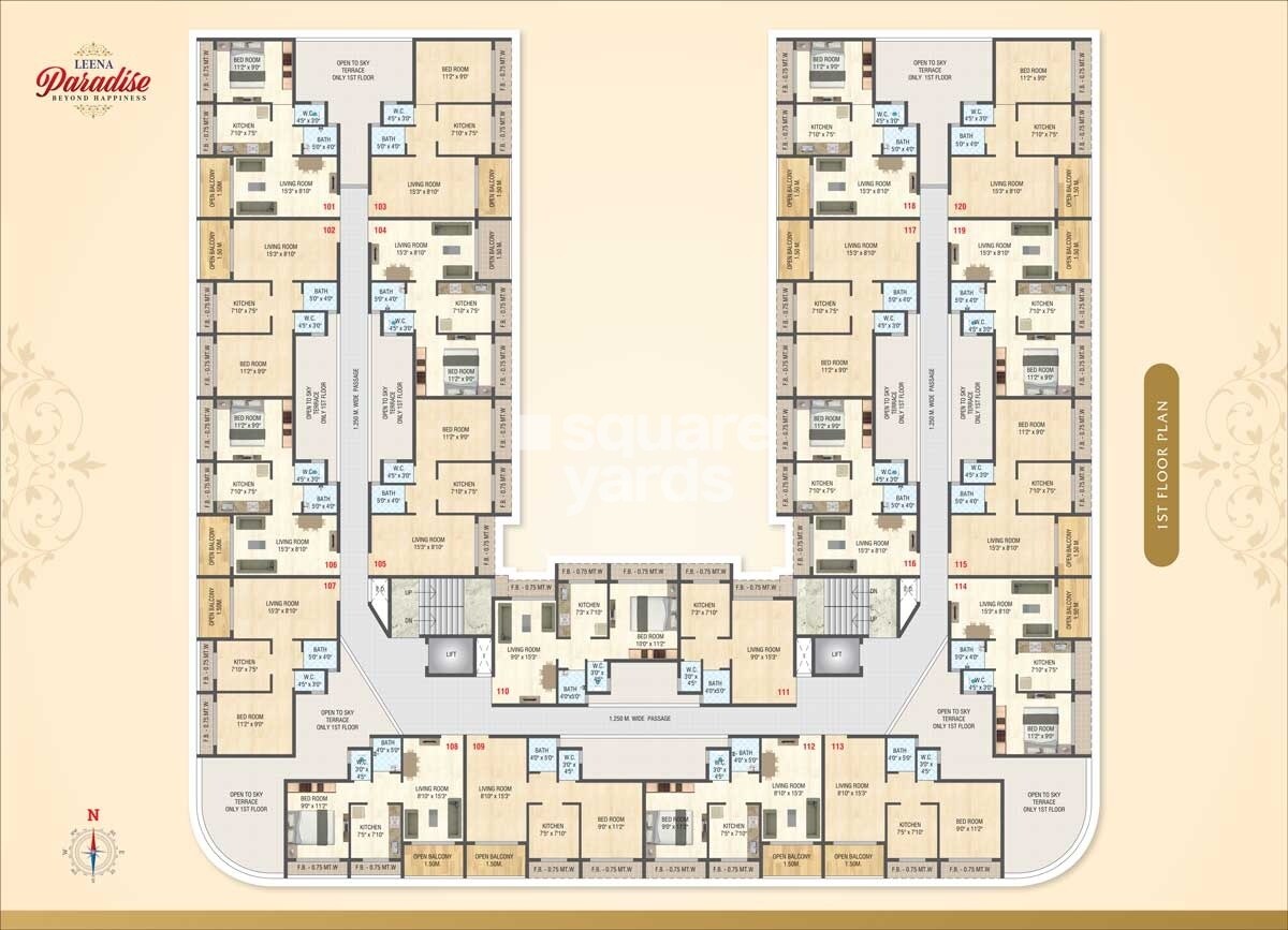 Leena Paradise Floor Plans 1