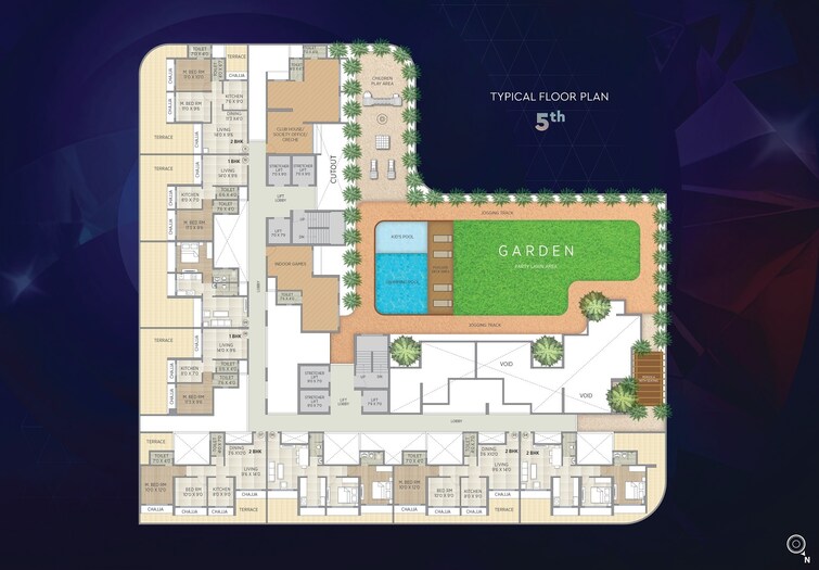 Lively Kalpavruksha Oneness Floor Plans 1